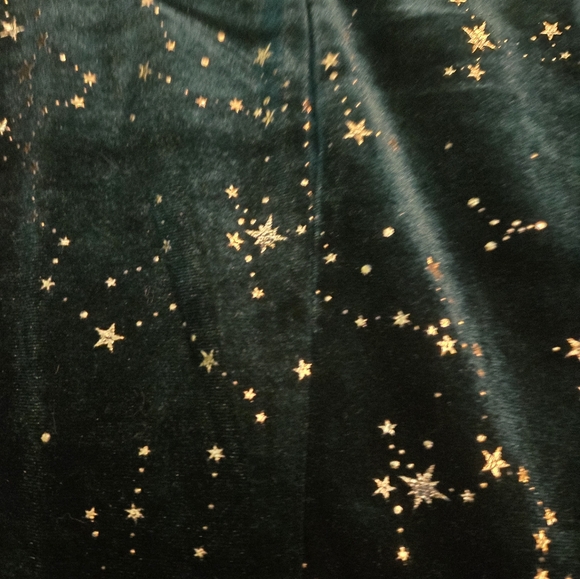 Yumi Star Foil Velvet Dress - Picture 4 of 5
